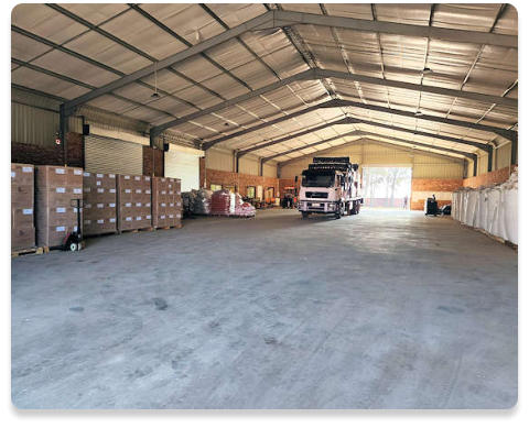 Phoenix Consolidated warehouse inside